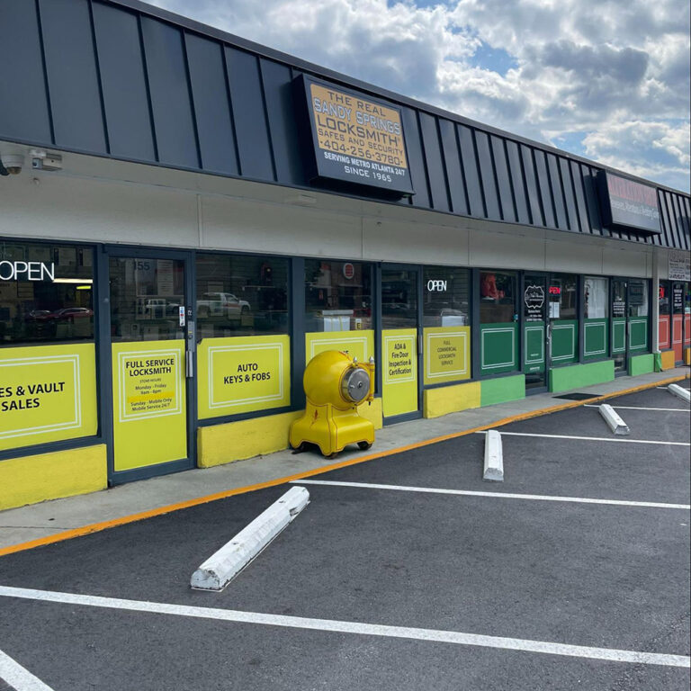 Safe Servicing & Repair Sandy Springs Locksmith