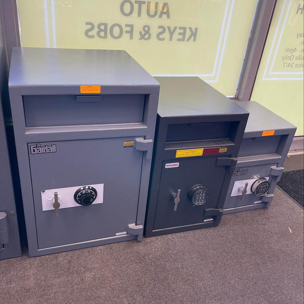 residential safes side by side