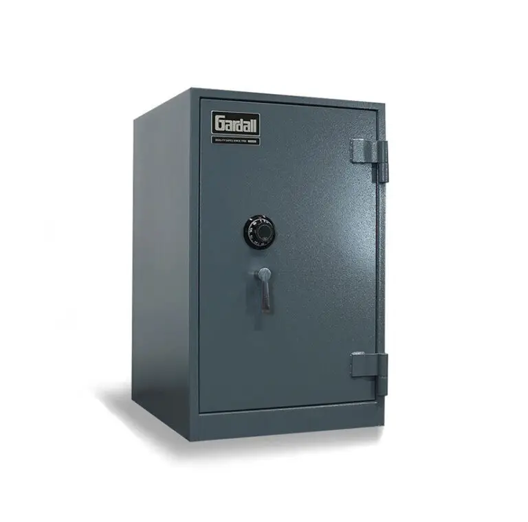 Gardall 3018 2 Fire Burglar Safe Gray SideView tnz 1 e1726765557911